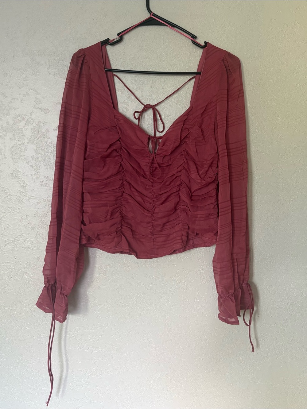 Audrey parks Francesca’s top NWT